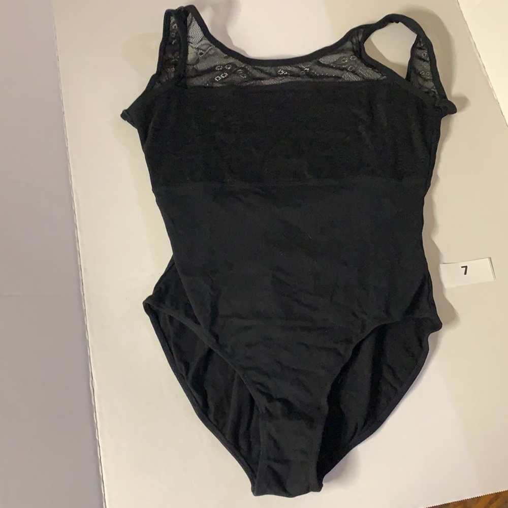 XL Black One Piece Swimsuit